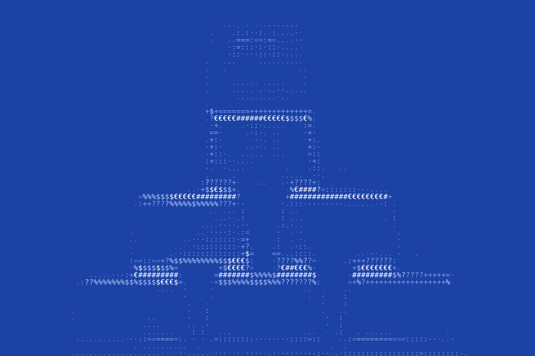 Goldbarren-Stapel – ASCII-Illustration