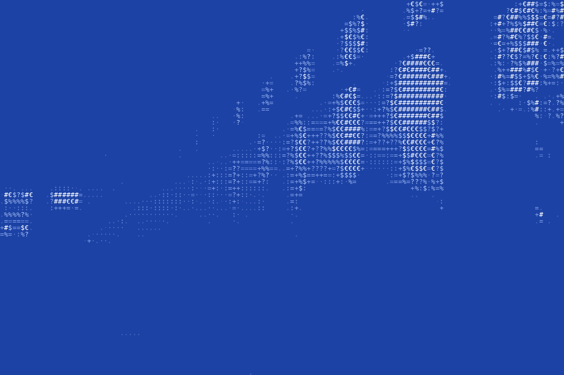 Fabrikhalle im Generationswechsel – ASCII-Illustration