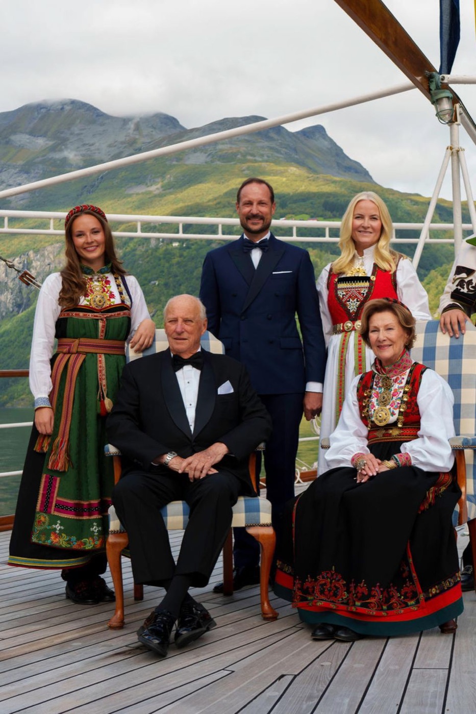 Porträt von Haakon von Norwegen